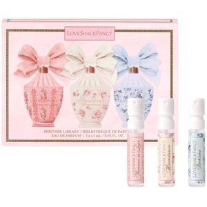 LoveShackFancy Trio Perfume Library Discovery Scent Brand New 3 x 1.5 ML .05 Fl